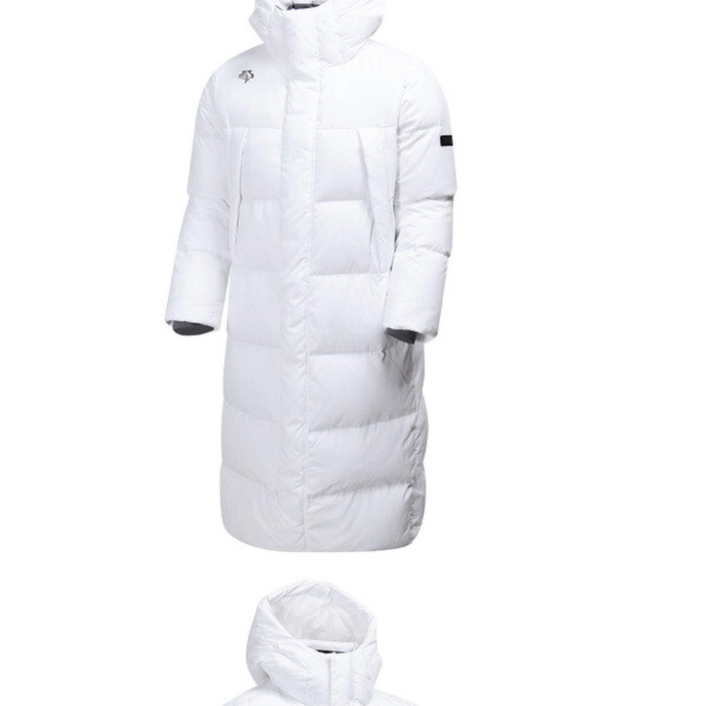 White Puffer Coat Korean Coat